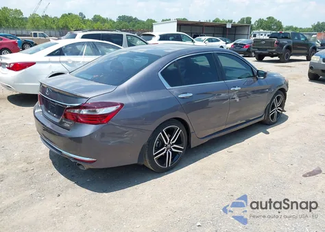 2016 Honda Accord Sport from USA, damaged, VIN 1HGCR2F53GA143905